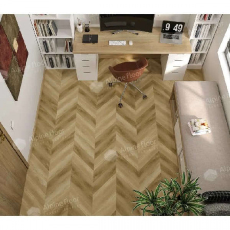 SPC ламинат Alpine Floor Chevron Alpine ECO 18-17 Grazioso Гразиосо фото 2