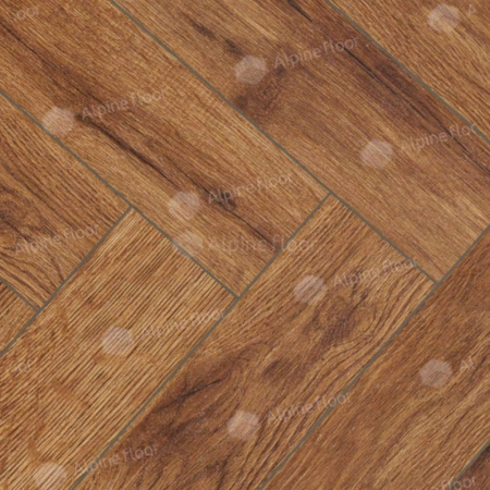 HDF Ламинат Alpine Floor Herringbone 12 LF105-09 Дуб Калабрия