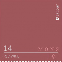 Краска Lanors Mons Цвет Red Wine 14 Красное Вино Interior 0,2 Л
