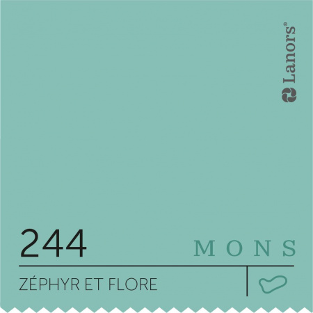 Краска Lanors Mons цвет Zephyr et Flore 244 Зефир и Флора