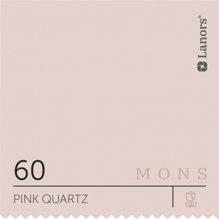 Краска Lanors Mons Цвет Pink Quartz 60 Розовый Кварц Exterior 4,5 Л