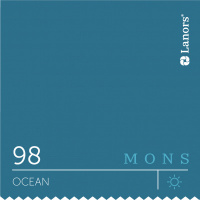 Краска Lanors Mons Цвет Ocean 98 Океан Interior 0,2 Л