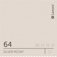 Краска Lanors Mons Цвет Silver Peony 64 Серебряный Пион Interior 0,2 Л