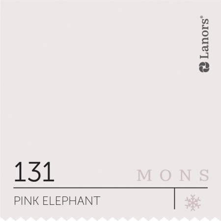 Краска Lanors Mons Цвет Pink Elephant 131 Розовый Слон Interior 0,2 Л
