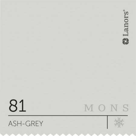 Краска Lanors Mons цвет Ash Grey 81 Пепельный Satin 2,5 л