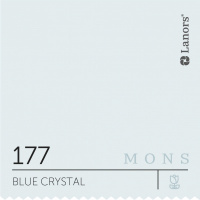 Краска Lanors Mons Цвет Blue Crystal 177 Голубой Кристалл Interior 0,2 Л