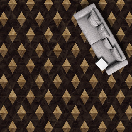 Виниловый пол Moduleo Moods Triangle Sierra Oak 58876