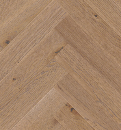 Инженерная доска Living Tree Английская елка Дуб Пустынный брашт Натур 12х110х595