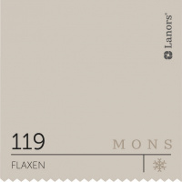 Краска Lanors Mons Цвет Flaxen 119 Льняной Interior 0,2 Л