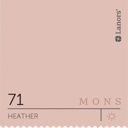 Краска Lanors Mons цвет Heather 71 Вереск