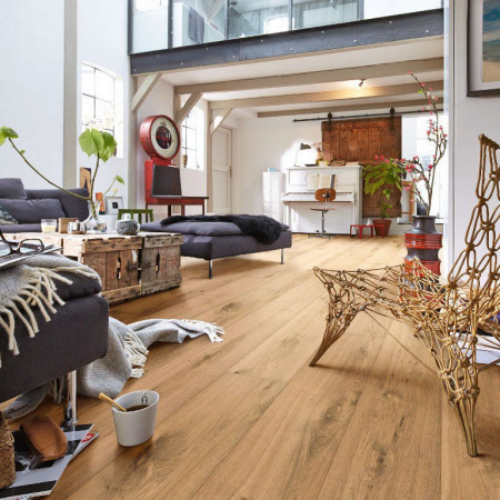 Паркетная доска Meister HD 400 Lindura Дуб рустик чистый масло 8413 Pure rustic oak фото 2