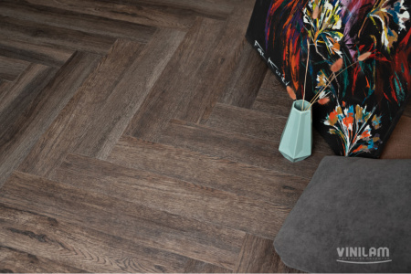 SPC ламинат Vinilam Parquet Herringbone IS11211 Паркет Донателло