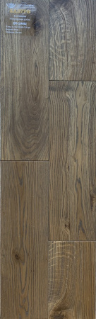 Инженерная доска Global parquet (Глобал Паркет) Дуб Сланец Кантри 3/15 х 130 х (500-1500)мм фото 2