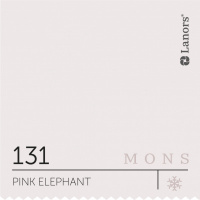 Краска Lanors Mons Цвет Pink Elephant 131 Розовый Слон Interior 0,2 Л