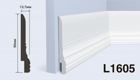 Плинтус Hiwood L1605 фото 3