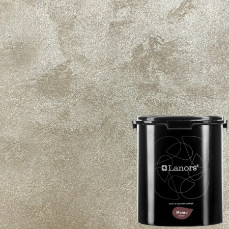 Штукатурка декоративная Lanors Monro Silver MS_008 3 кг