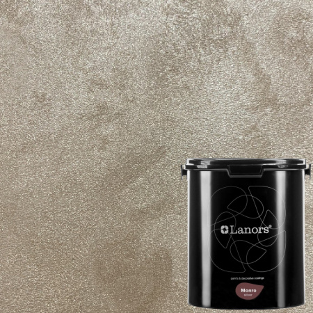 Штукатурка декоративная Lanors Monro Silver MS_016 3 кг