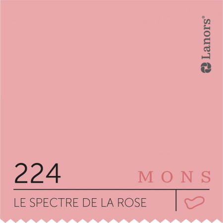 Краска Lanors Mons цвет Le spectre de la rose 224 Призрак розы