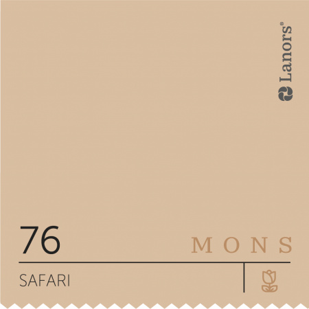 Краска Lanors Mons Цвет Safari 76 Safari Exterior 4,5 Л