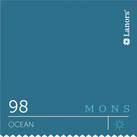 Краска Lanors Mons цвет Ocean 98 Океан