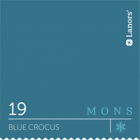 Краска Lanors Mons Цвет Blue Crocus 19 Синий Крокус Interior 4,5 Л