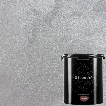 Штукатурка декоративная Lanors Monro Silver MS_054 3 кг