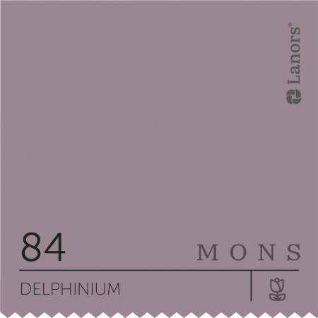 Краска Lanors Mons Цвет Delphinium 84 Дельфиниум Eggshell 2,5 Л