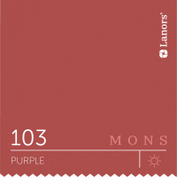 Краска Lanors Mons Цвет Purple 103 Пурпурный Interior 0,2 Л