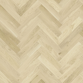 Инженерная доска Barlinek Pure Classico Line дуб Bianco Английская елка