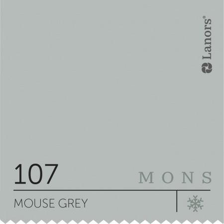 Краска Lanors Mons цвет Mouse grey 107 Мышиный серый