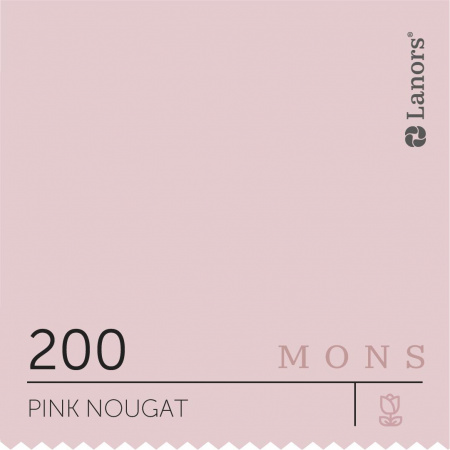 Краска Lanors Mons цвет Pink nougat 200 Розовая нуга