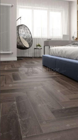 Кварц виниловый ламинат SPC Alpine Floor Parquet Premium ABA ECO 19-16 Фафнир фото 3