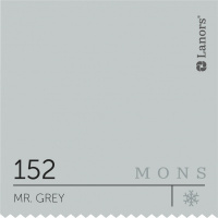 Краска Lanors Mons Цвет Mr. Grey 152 Мистер Грей Interior 0,2 Л