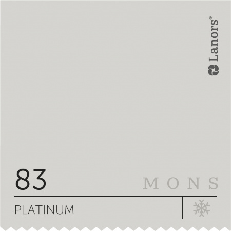 Краска Lanors Mons цвет Platinum 83 Платина