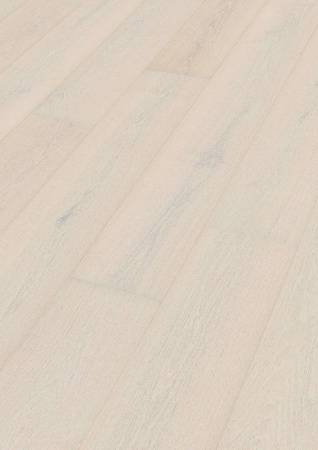 Паркетная доска Meister HD 400 Lindura Дуб натур полярный белый лак 8737 Natural polar white oak
