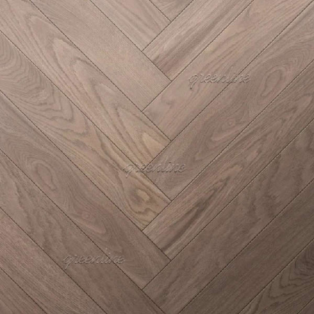 Инженерная доска Английская Елка Greenline Smart Plus Техно 616 Дуб Капучино