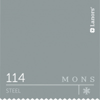 Краска Lanors Mons Цвет Steel 114 Стальной Interior 0,2 Л