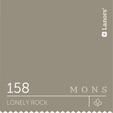 Краска Lanors Mons цвет Lonely rock 158 Одинокая скала