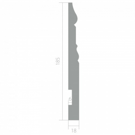 Плинтус Ultrawood Base 0004 (2000 мм)