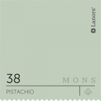 Краска Lanors Mons Цвет Pistachio 38 Фисташка Interior 0,2 Л