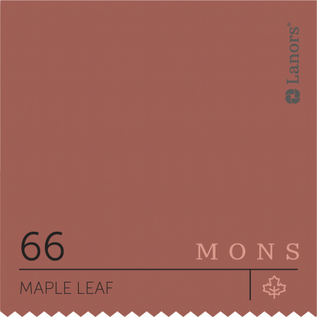 Краска Lanors Mons Цвет Maple Leaf 66 Кленовый Лист Interior 4,5 Л