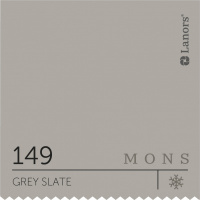 Краска Lanors Mons Цвет Grey Slate 149 Серый Сланец Interior 0,2 Л