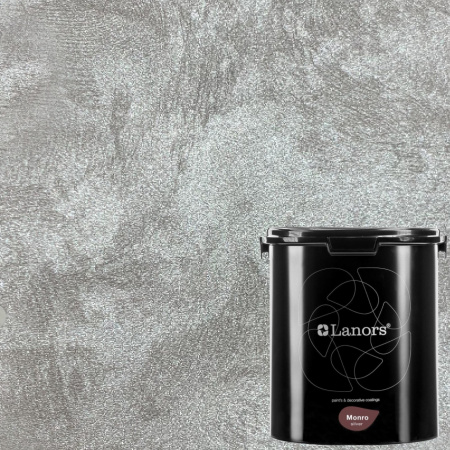 Штукатурка декоративная Lanors Monro Silver MS_076 3 кг