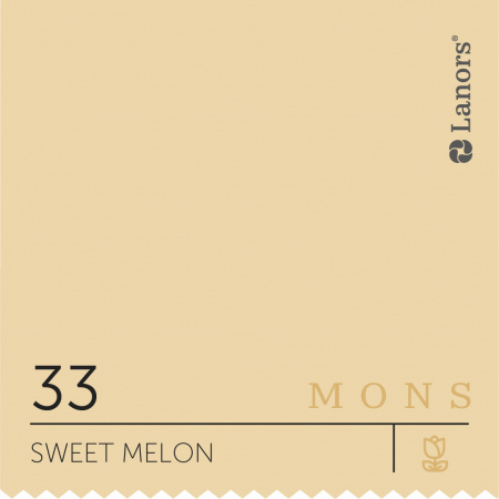 Краска Lanors Mons цвет Sweet Melon 33 Сладкая дыня