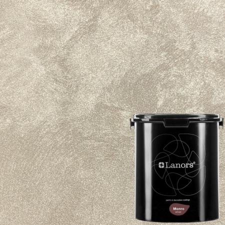 Штукатурка декоративная Lanors Monro Silver MS_014 3 кг