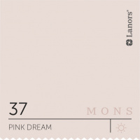 Краска Lanors Mons Цвет Pink Dream 37 Розовый Сон Interior 0,2 Л