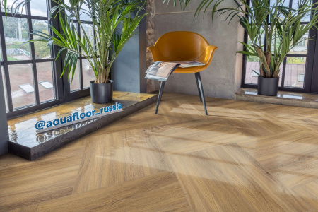 Виниловый пол клеевой Aquafloor Parquet Glue AF2504PG фото 2