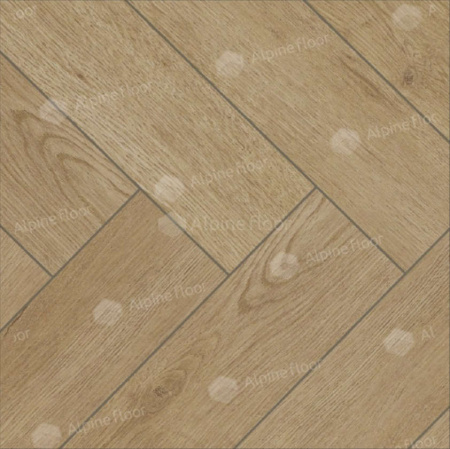 HDF Ламинат Alpine Floor Herringbone 12 LF105-08 Дуб Молизе