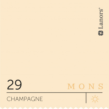 Краска Lanors Mons цвет Champagne 29 Шампань