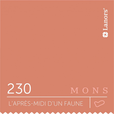 Краска Lanors Mons цвет L'apres-midi d'un faune 230 Послеполуденный отдых фавна